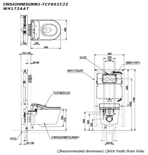 CW542HME5UNW1