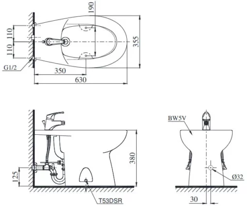 Bản vẽ 2D tiểu nữ BT5