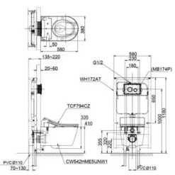 CW542ME5UNW1/WH172A/TC513A