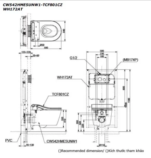 CW542HME5UNW1/TCF801CZ