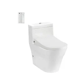 Bồn cầu CW166RB/TCF34320GAA/T53P100VR 1 khối kèm nắp rửa điện tử WASHLET S5