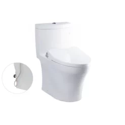 Bồn cầu MS889DRE2 1 khối kèm nắp rửa cơ Ecowasher