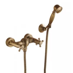 Vòi Sen Tắm Kanly GCS17 Nóng Lạnh Cổ Điển Đồng Thau