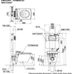 CW522EA/TCF804C2Z/WH172AAT