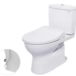 Bồn cầu CS320DRE2 2 khối kèm nắp rửa cơ Ecowasher