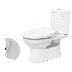 Bồn cầu CS325DRE2 2 khối kèm nắp rửa cơ Ecowasher