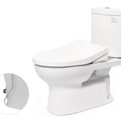 Bồn cầu CS325DRE4 2 khối kèm nắp rửa cơ Ecowasher