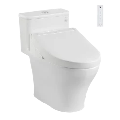 Bồn cầu MS857CDW15 1 khối kèm nắp rửa điện tử WASHLET C5