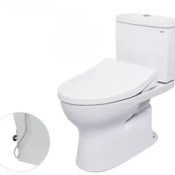 Bồn cầu CS320DRE4 2 khối kèm nắp rửa cơ Ecowasher