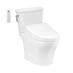 Bồn cầu CS986CGW15 2 khối kèm nắp rửa điện tử WASHLET C5
