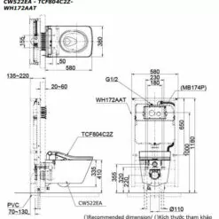 CW522EA/TCF804C2Z/WH172AAT