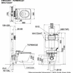 CW522EA/TCF804C2Z/WH172AAT