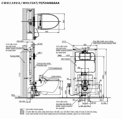 CW812REA/TCF24460AAA
