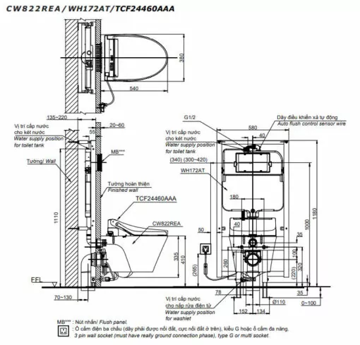 CW822REA/TCF24460AAA